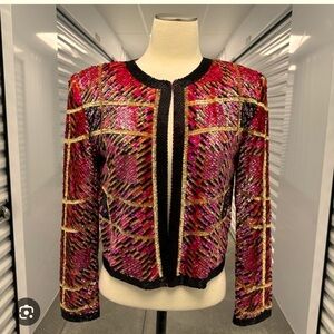 Chic Multicolor Women's Jacket
